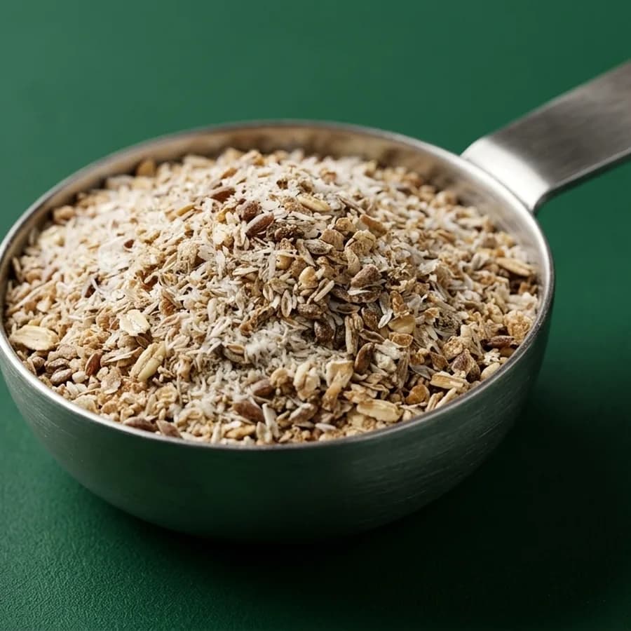 Soluble and insoluble fibre blend